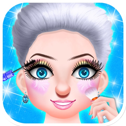 Grandma Party Makeover - Make up & Dress up game icon