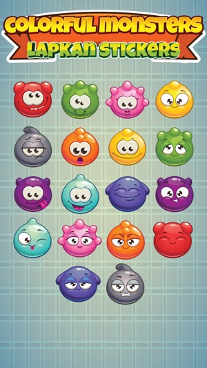 Sticker Me: Colorful Monsters(圖1)-速報App