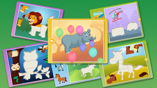 Animal Puzzle Games: Kids & Toddlers Learning Free(圖5)-速報App