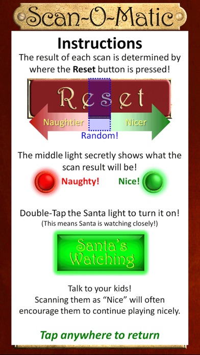 Santa Naughty or Nice Scan-O-Meter Free screenshot 5