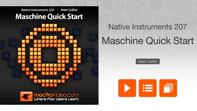 Course For NI Maschine Quick Start(圖1)-速報App