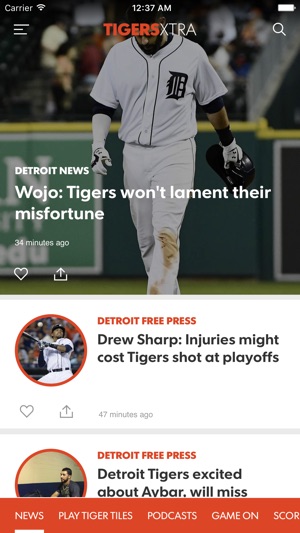 Tigers Xtra(圖1)-速報App