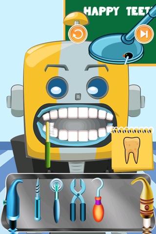 Robot Dentist Makeover Salon Pro - new fantasy kids teeth clinic screenshot 2