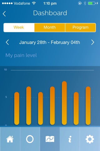 Philips Back Pain Diary screenshot 4