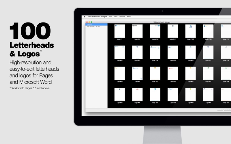 100 Letterheads &amp; Logos thumbnail 1
