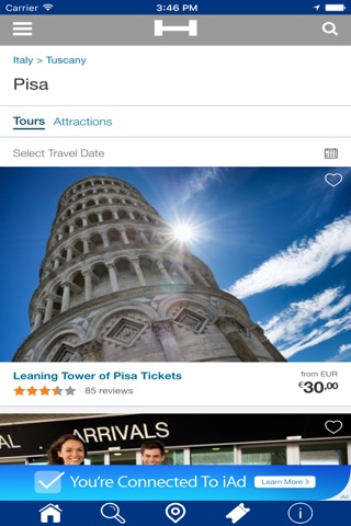 Pisa Hotels + Compare and Booking Hotel for Tonight with map and travel tour screenshot 2