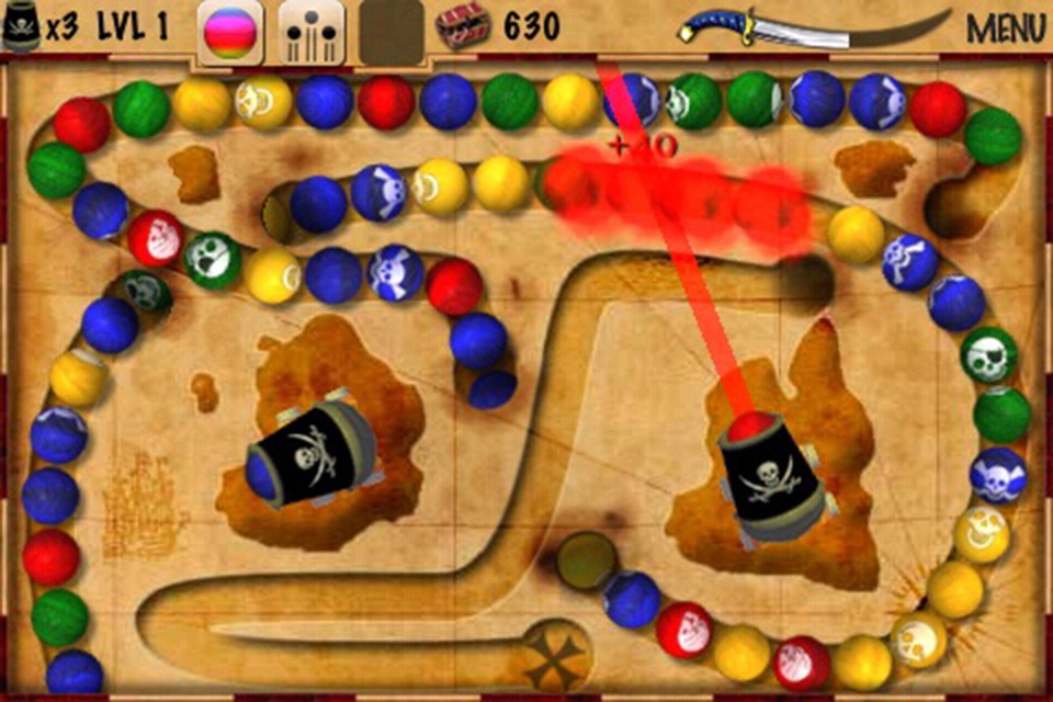 Blackbeard's Assault Lite screenshot 2