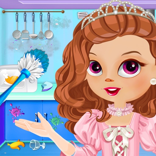 Princess Doll House Kitchen Cleaning iOS App