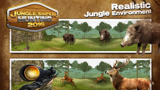 Jungle Sniper Hunting 2016 : Go On Sport Hunting this Winter(圖3)-速報App