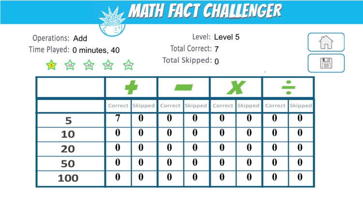 Math Fact Challenger screenshot-4