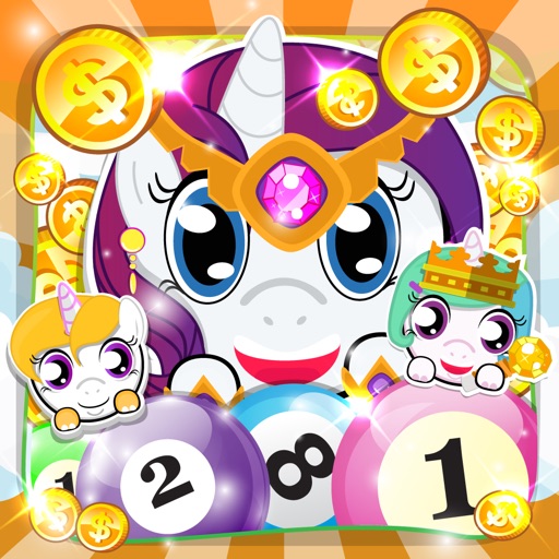 The Magic Rainbow Bingo Pony Fat Casino Bash Vegas icon
