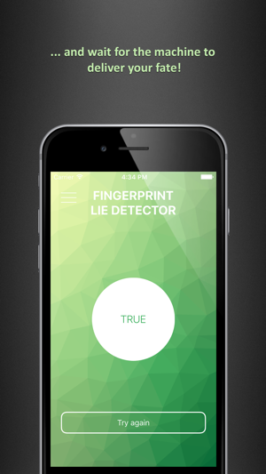 Fingerprint Lie Truth Detector Prank(圖5)-速報App