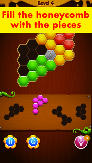 HoneyComb Puzzle - game