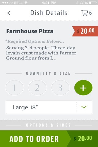 9 Miles East Farm Pizza screenshot 4