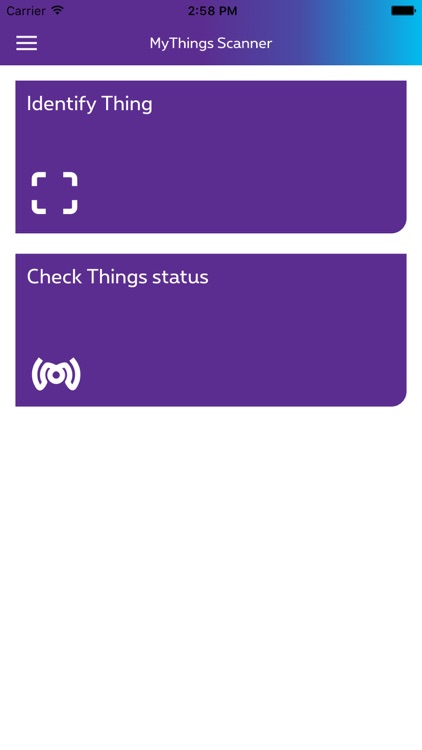 MyThings Scanner