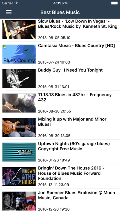 Blues Music Free - Radio, Blues Songs & Festival News screenshot 4