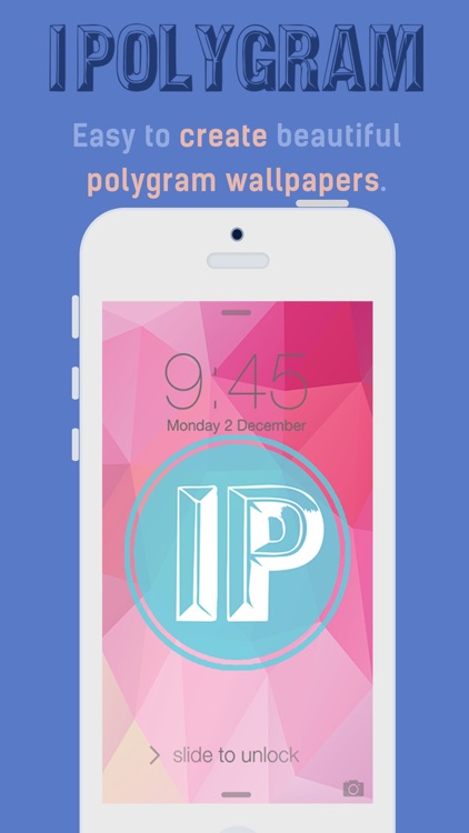 iPolygram- Create your own custom wallpapers and backgrounds