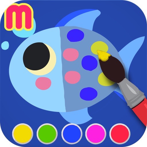 My First Coloring Book - painting app for toddler and  kids