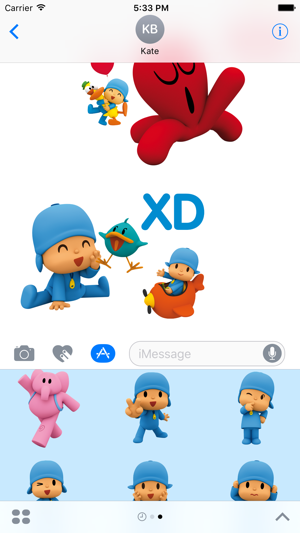 Pocoyo Stickers for Messages(圖1)-速報App