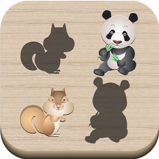 Puzzle for kids - Wild Animals Icon