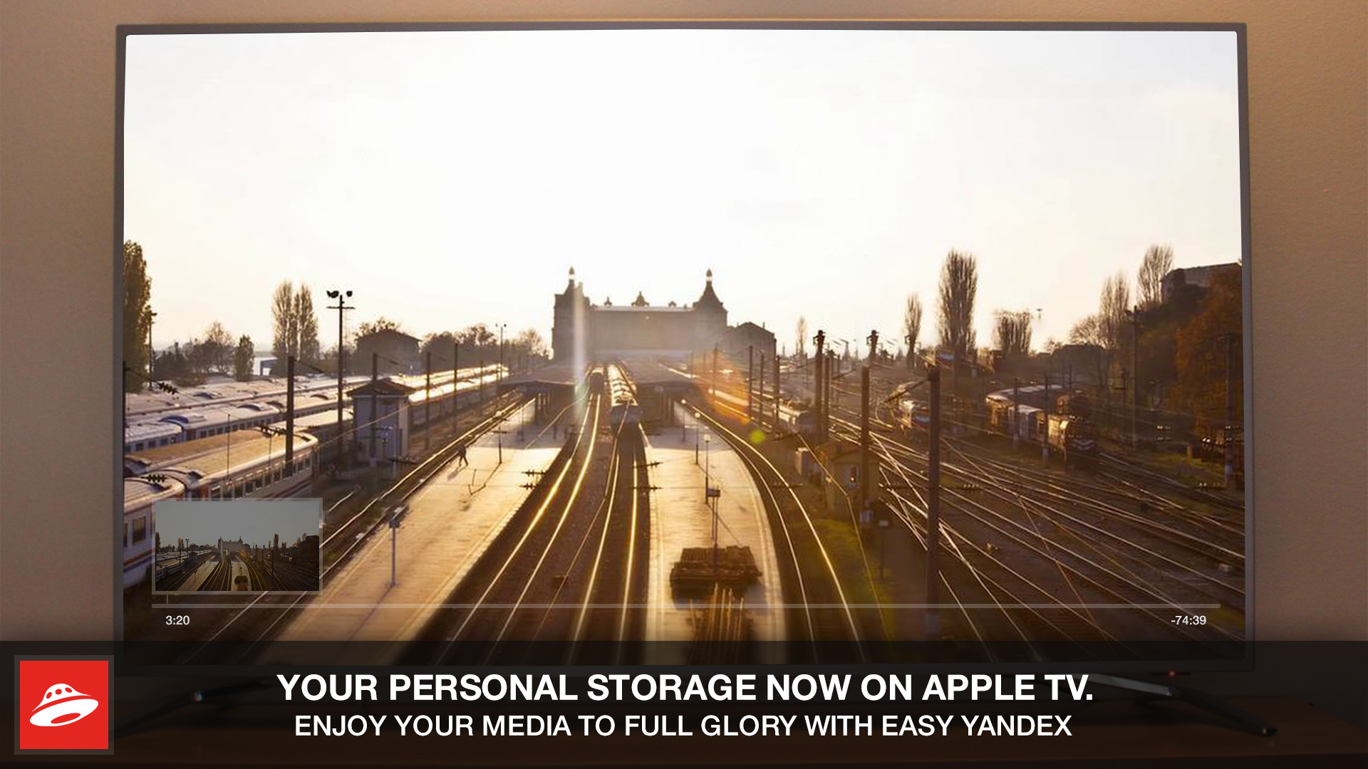 EasyCloud for Yandex Disk - Your Cloud Media on TV screenshot 4