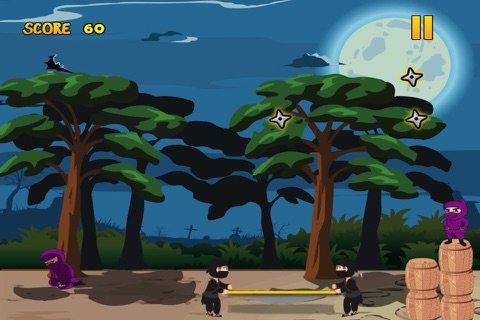 Hungry Ninja Stampede Jump screenshot 3