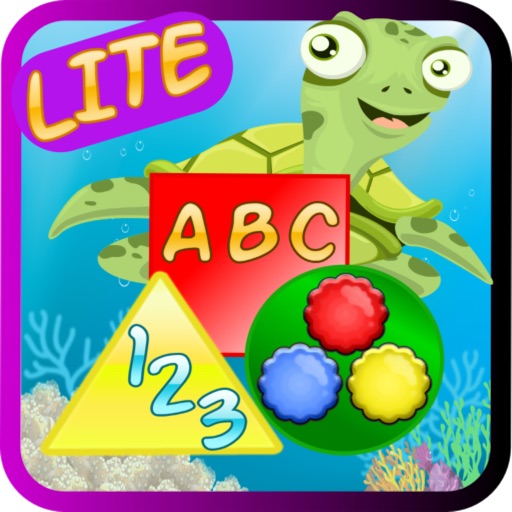 ABC Numbers Shapes Colors LITE Icon