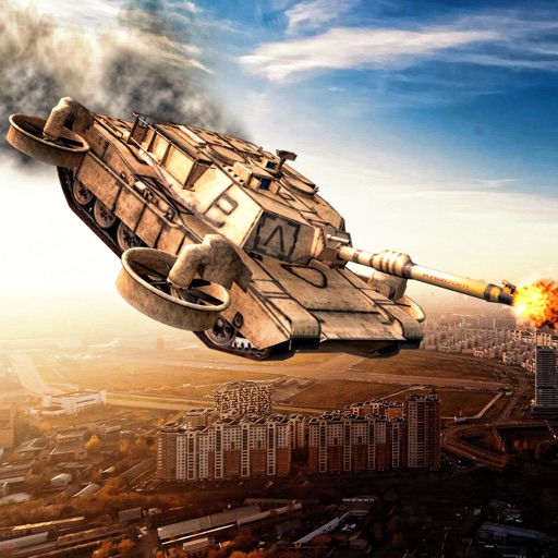 Tank War Fly Simulator 3D iOS App