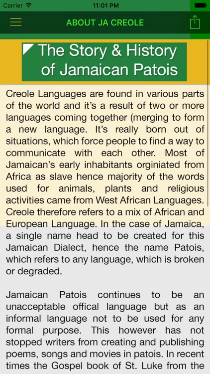 JaLingo - Jamaican Dictionary/Translator screenshot-4