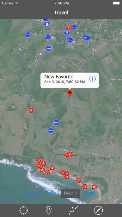 NORFOLK ISLAND – GPS Travel Map Offline Navigator