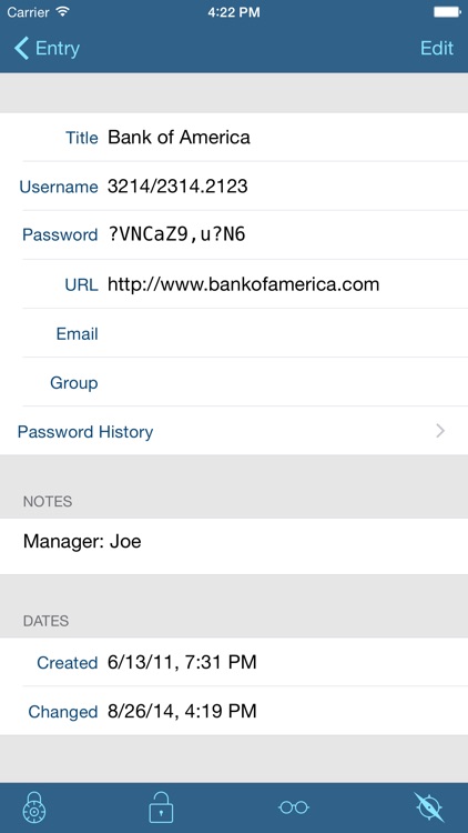 pwSafe 2 - Password Safe screenshot-3