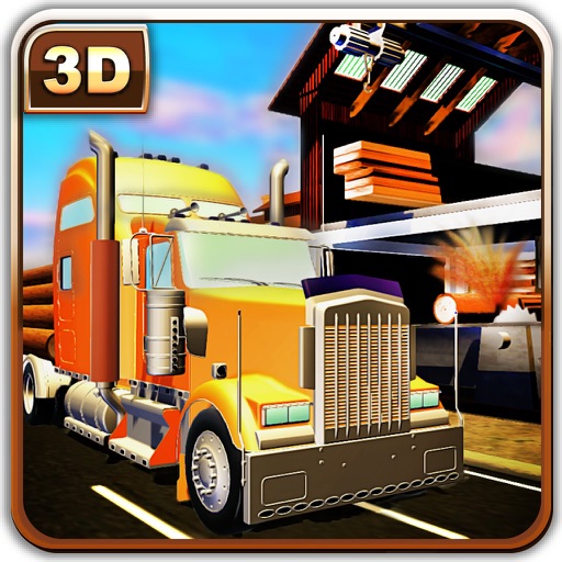 Sawmill Truck Driver Simulator - Lorry Driving Sim Icon