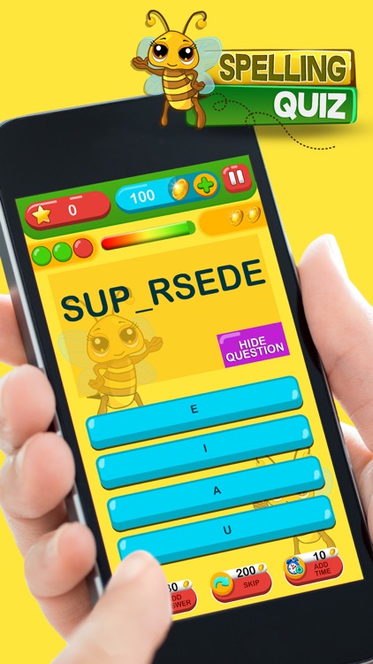 Spelling Quiz – Brain Game for Kids and Adults