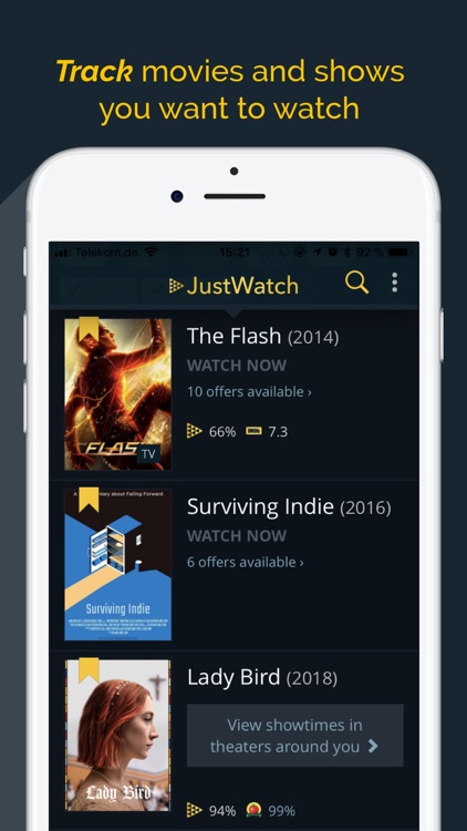 JustWatch - Movies & TV Shows screenshot-3