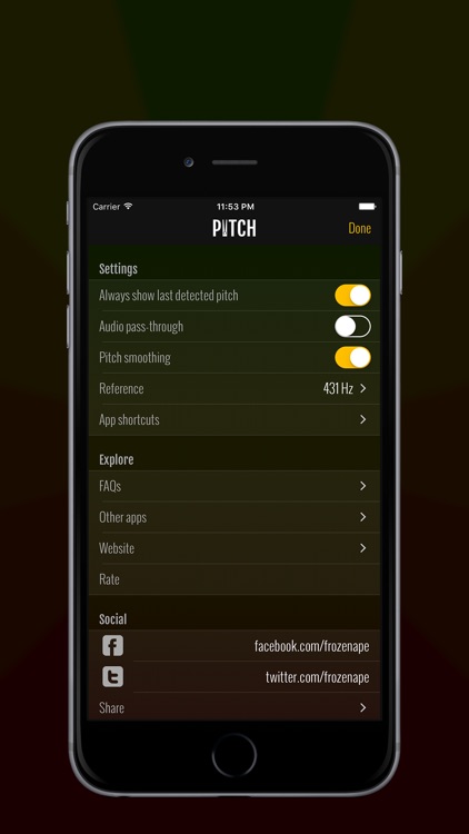 Pitch - Chromatic Tuner screenshot-3