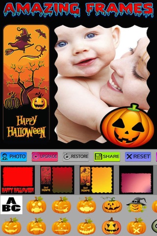 Halloween Photo Stickers and Frames Pro screenshot 3