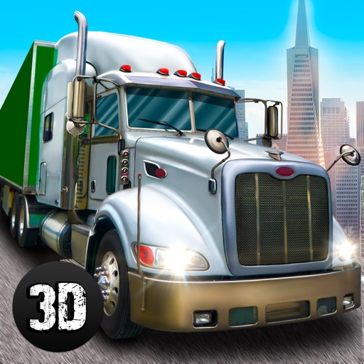 Great American Cargo Trucks: Driving Sim 3D Full Icon