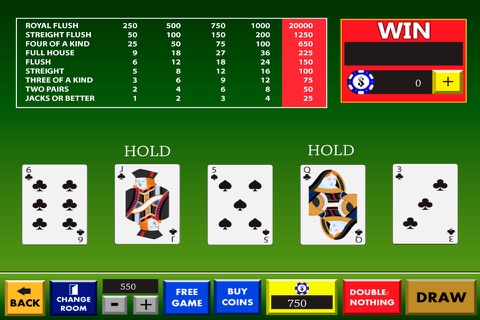 World Video Poker Series of Vegas screenshot 2