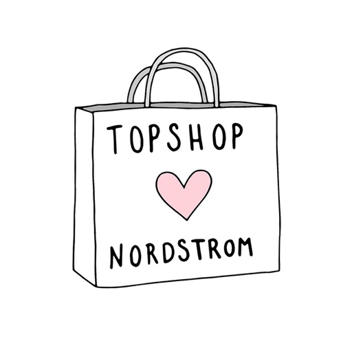 Topshop at Nordstrom Emoji