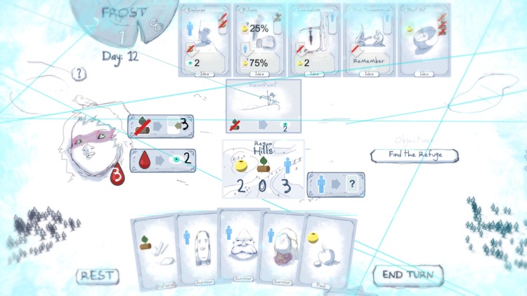Frost - Survival card game