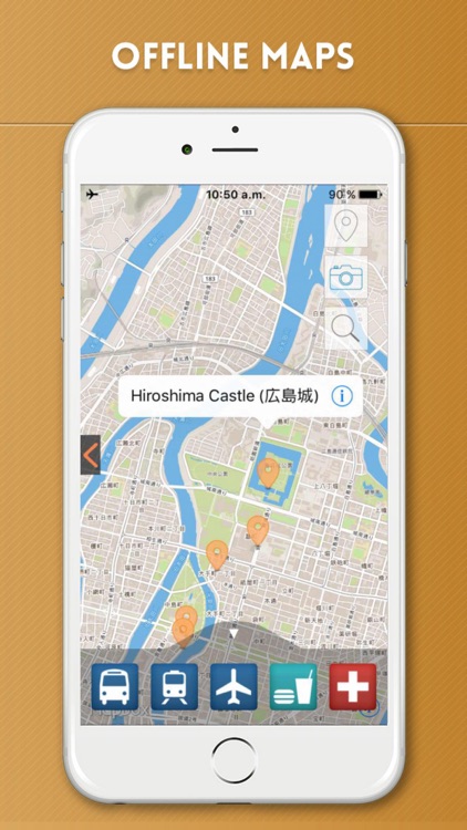 Hiroshima Travel Guide and Offline Street Map screenshot-4