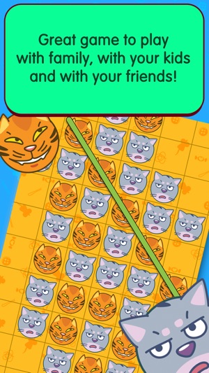 Tic Tac Toe 2 player games with Sly Kitties! PRO!(圖2)-速報App