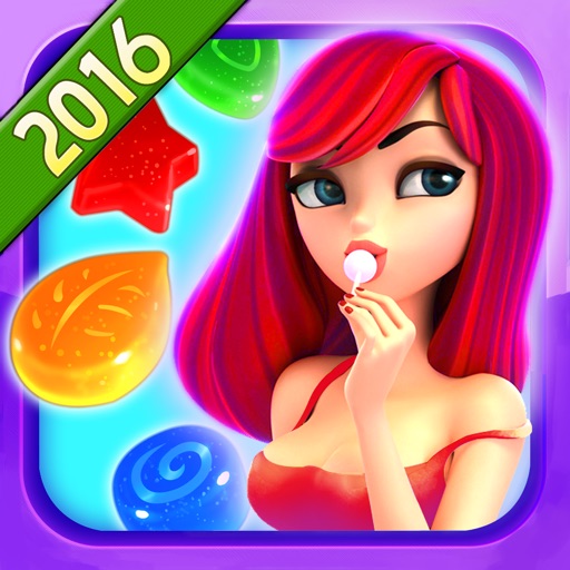 Candy Splash Girl - Best Happy Match 3 Game Icon