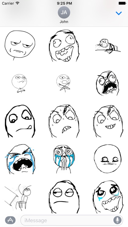 Le Derp Stickers for iMessage