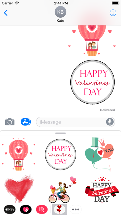 Valentine's Day 2018 Stickers screenshot 2