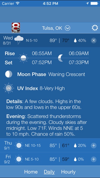 KTUL WX