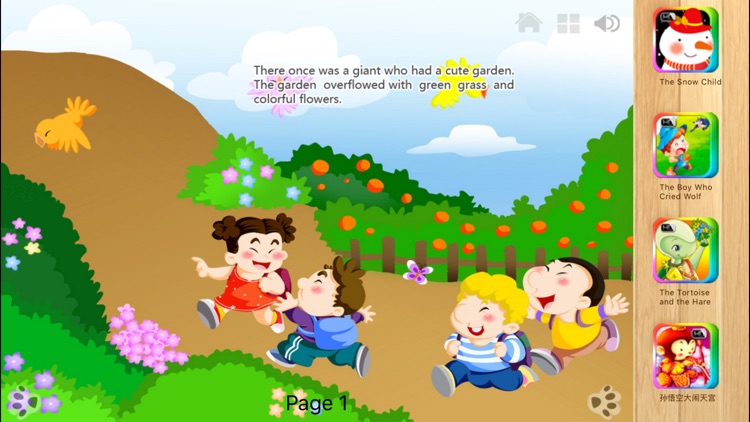 The Selfish Giant - Interactive Book by iBigToy screenshot-3