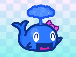 Kujira-chan & Geikatsu are two whales who just moved into town from the beach