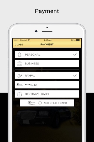 Ride In Black - Your Personal Chauffeur Around You screenshot 3
