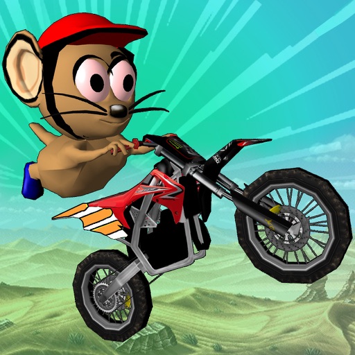 MOTO MOUSE STUNT MANIA - ( 3D DIRT BIKE RACING GAME ) Icon